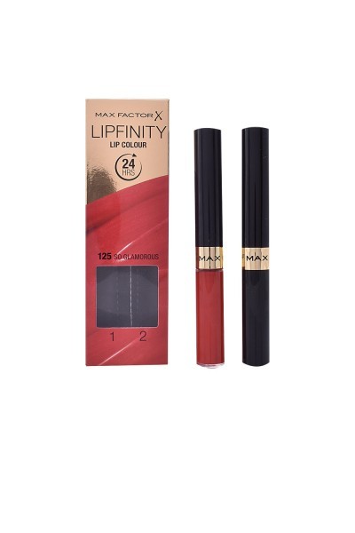 Max Factor Lipfinity Lipcolour 24h 125 So Glamurous 2ml