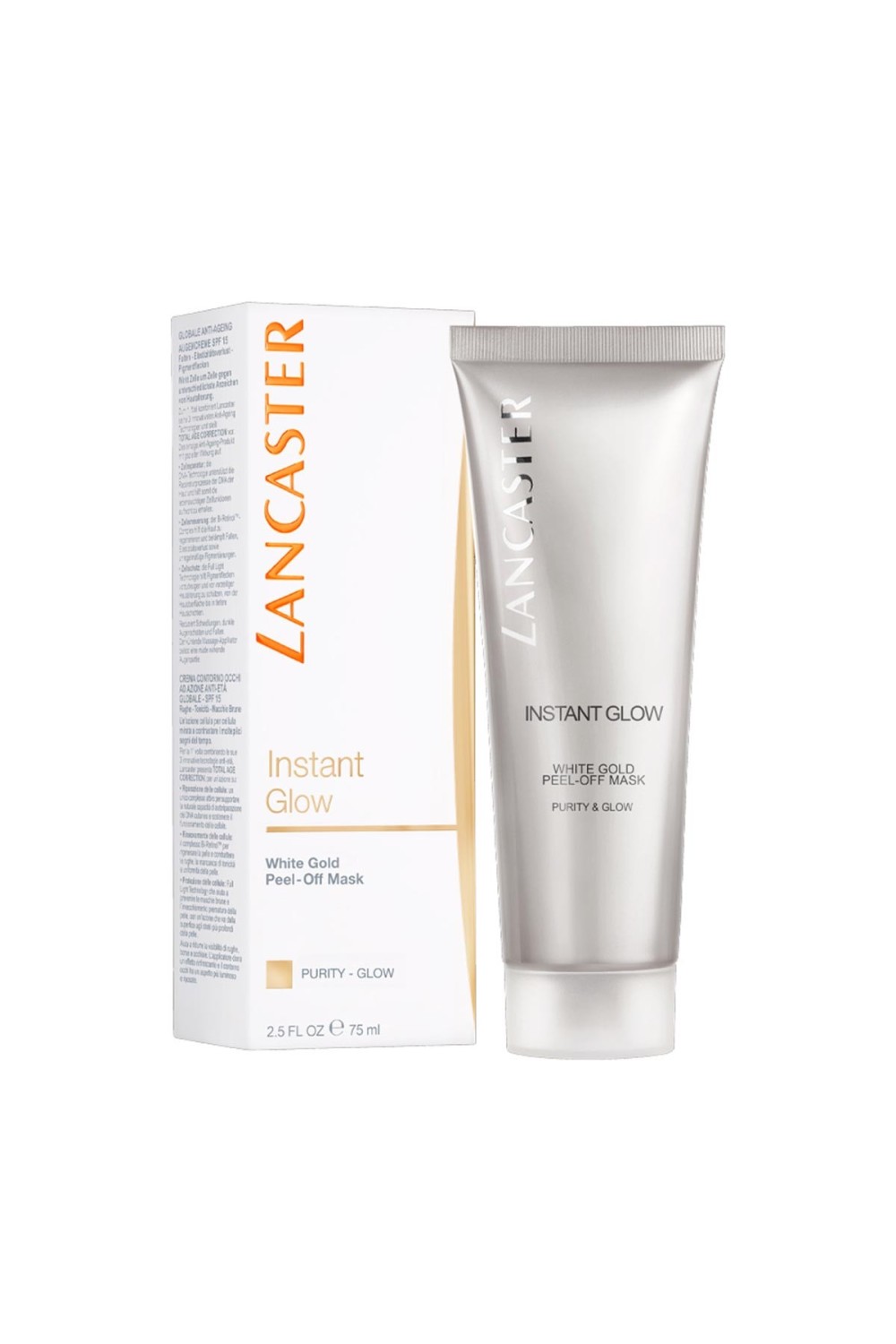 Lancaster Instant Glow White Gold Peel-Off Mask 75ml