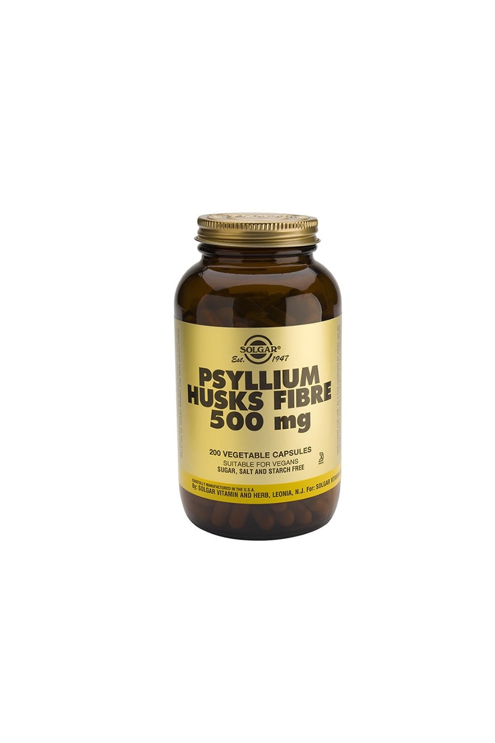 Solgar Psyllium Husk 200 Capsules