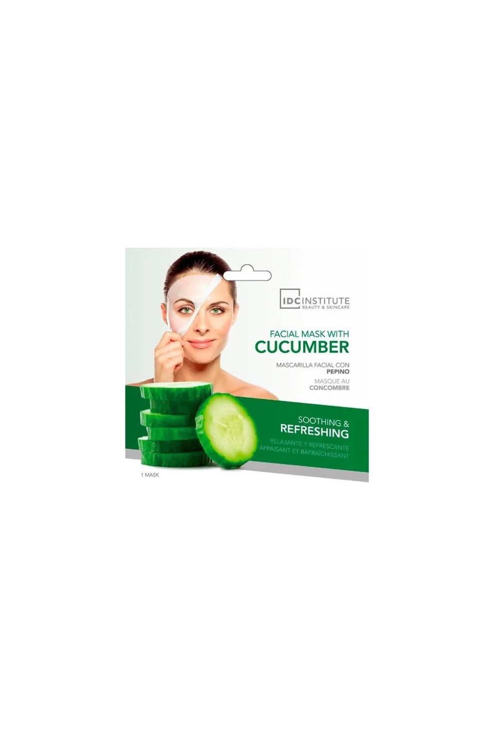 IDC Institute Facial Mask With Cucumber 1 Unit