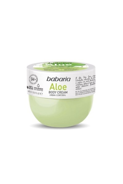 Babaria Aloe Body Cream 400ml