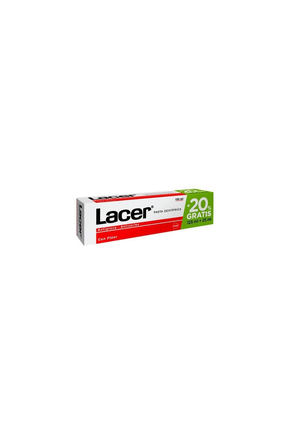 Lacer Toothpaste 125 25ml Free