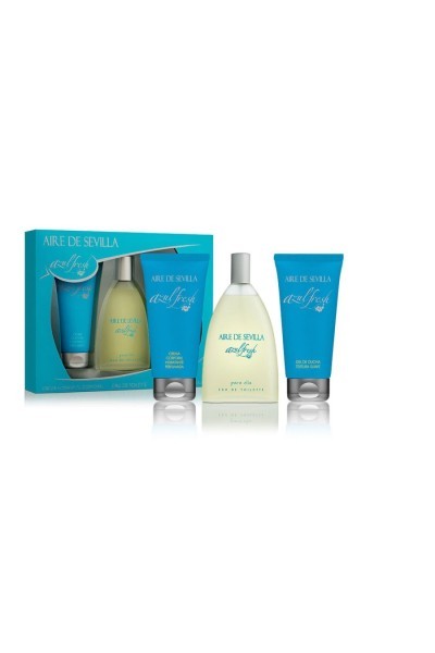 Aire De Sevilla Azul Fresh Eau De Toilette Spray 150ml Set 3 Piezas