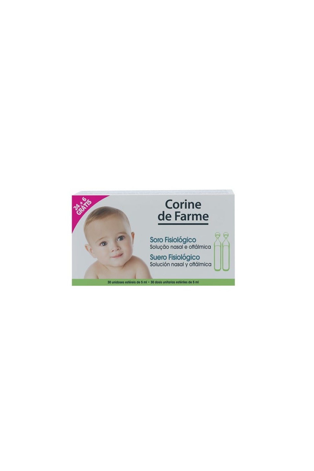 Corine De Farme Physiological Serum 30x5ml