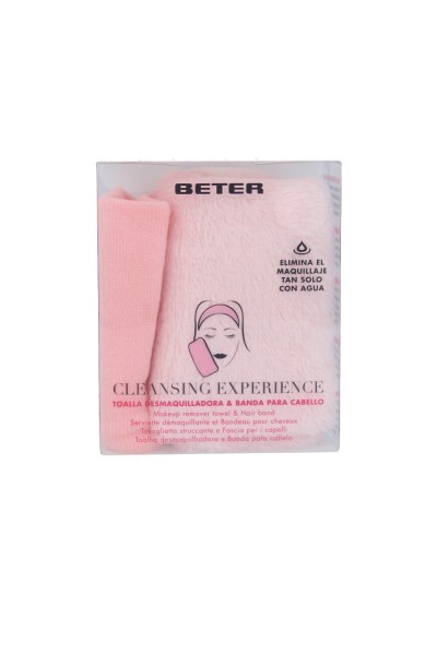 Beter Cleansing Experience Makeup Remover Towel & Hair Band