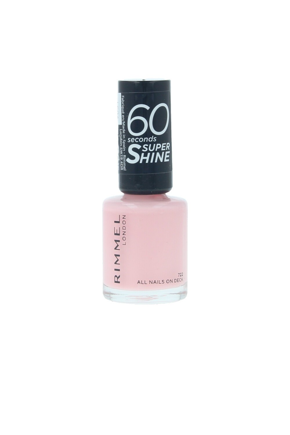 RIMMEL LONDON - Rimmel 60 Seconds Super Shine 722 All Nails On Deck