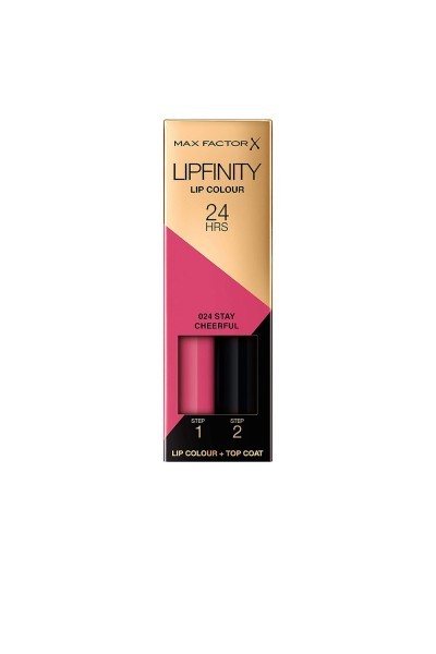 Max Factor Lipfinity Lipcolour 24h 024 Stay Cheerful 2ml