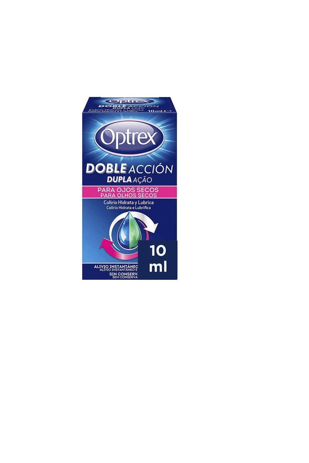 Optrex Doble Acción Dry Eyes Eyedrops 10ml