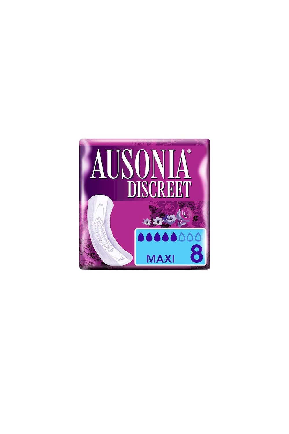 Ausonia Discreet Sanitary Towels Maxi Urinary Incontinence 8 Units