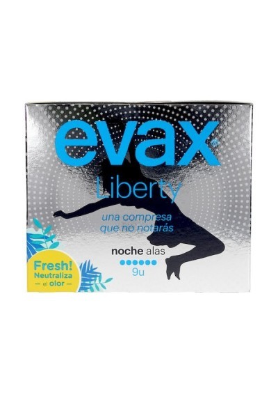 Evax Liberty Night Normal With Wings Sanitary Towels 12 Units