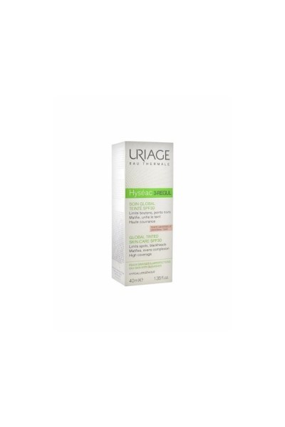 Uriage Hyséac 3-Regul Global Tinted Skin Care Spf30 Universal Tone 40ml