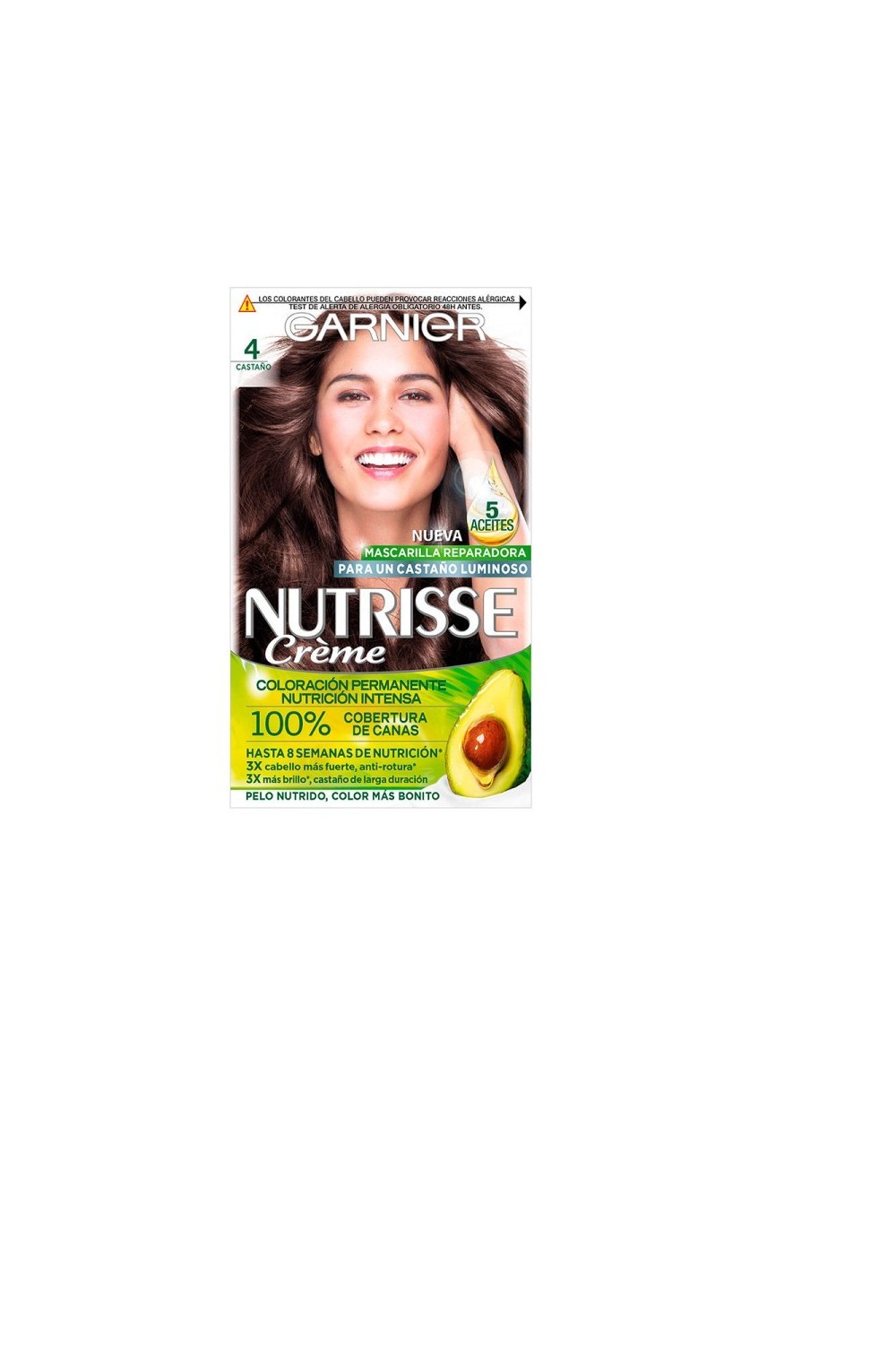 Garnier Nutrisse Crème Nourishing Color 4 Brown