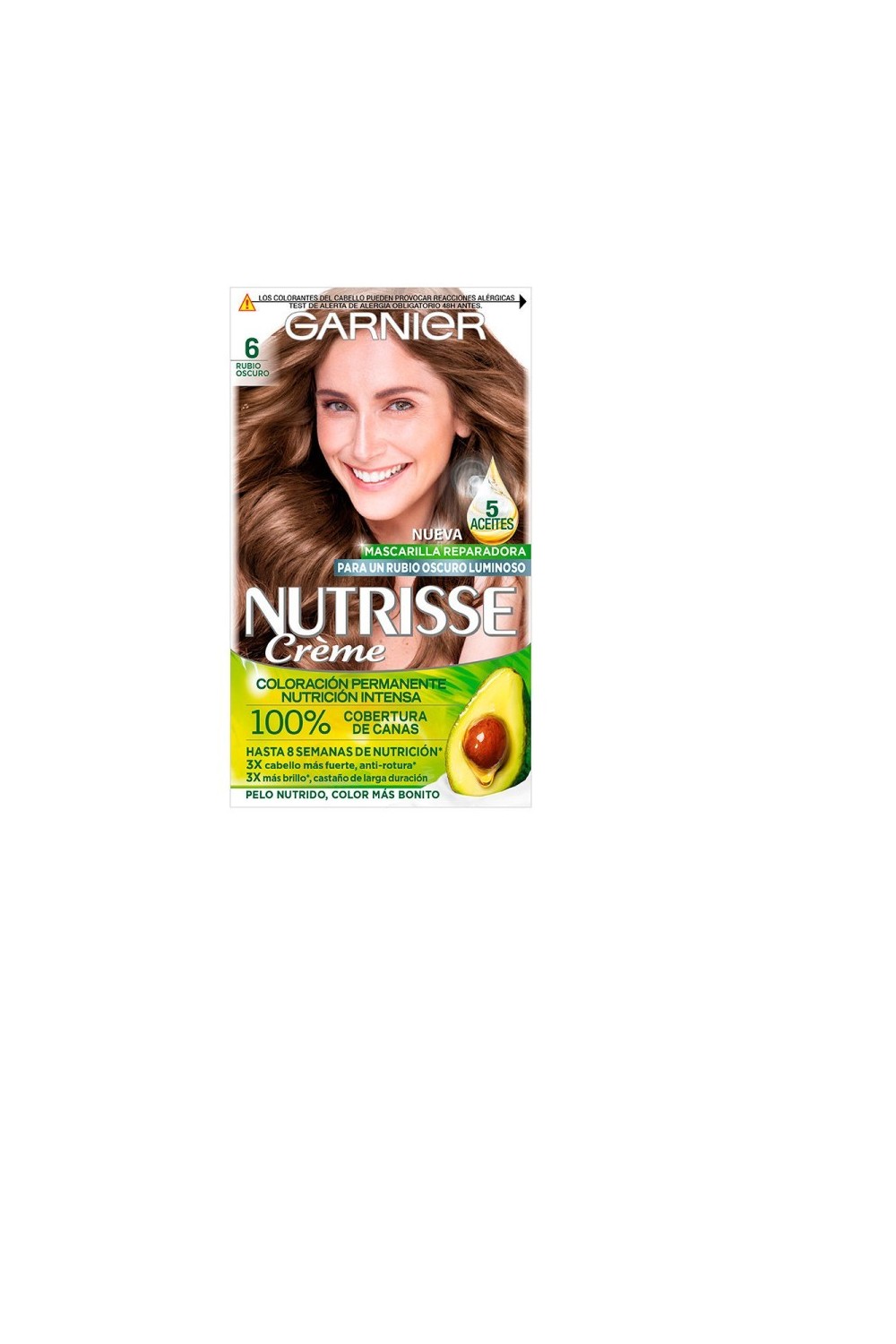 Garnier Nutrisse Crème Nourishing Color 6 Dark Blonde