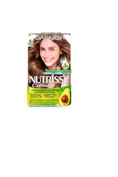 Garnier Nutrisse Crème Nourishing Color 6 Dark Blonde