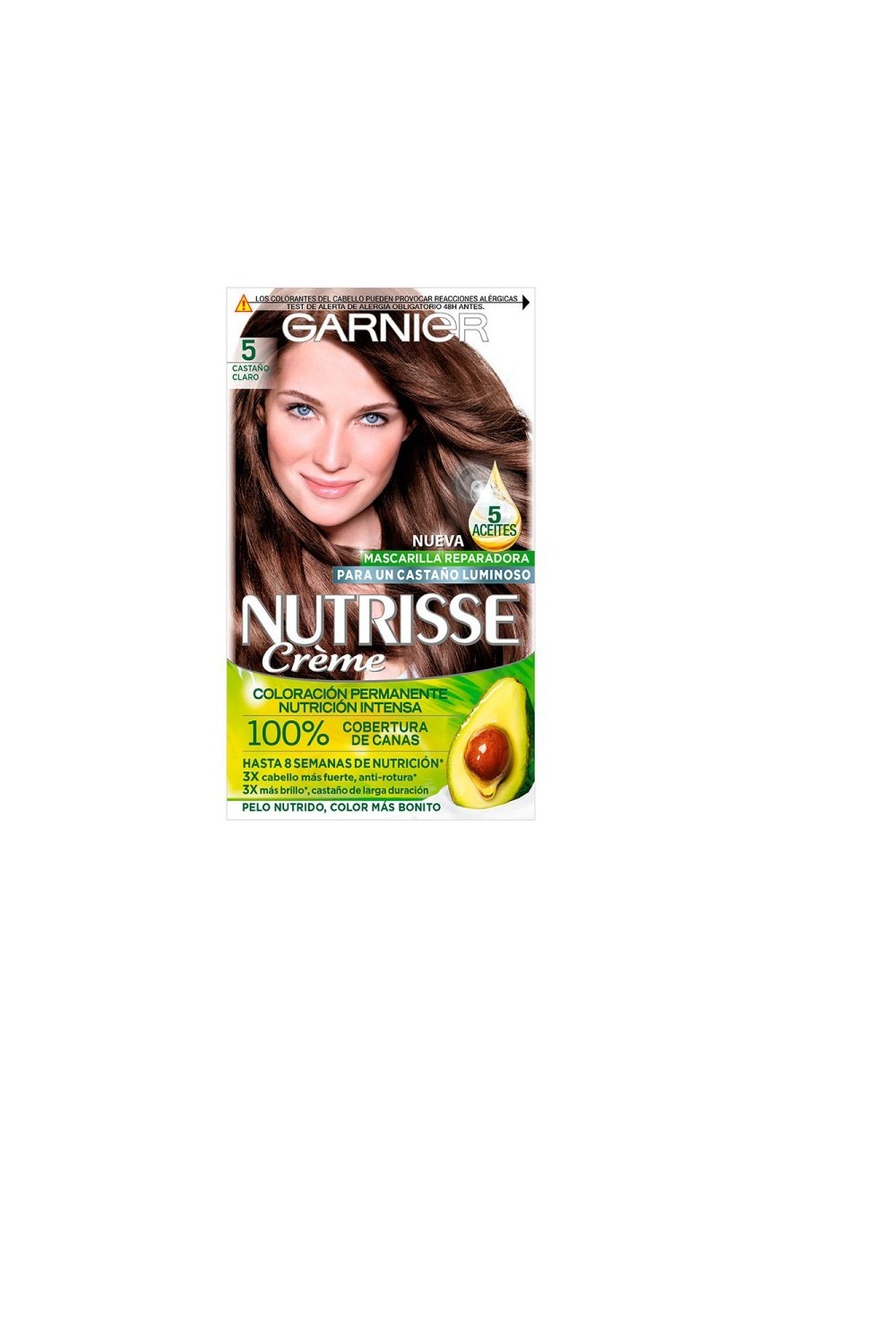 Garnier Nutrisse Crème Nourishing Color 5 Light Brown