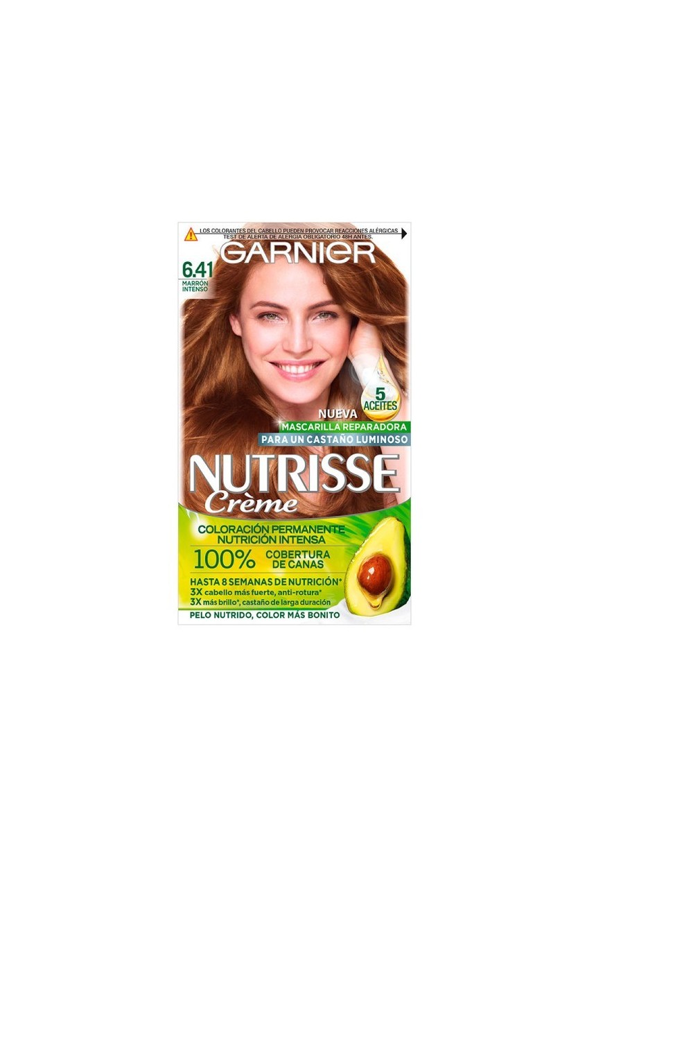 Garnier Nutrisse Crème Nourishing Color 6.41 Intense Brown