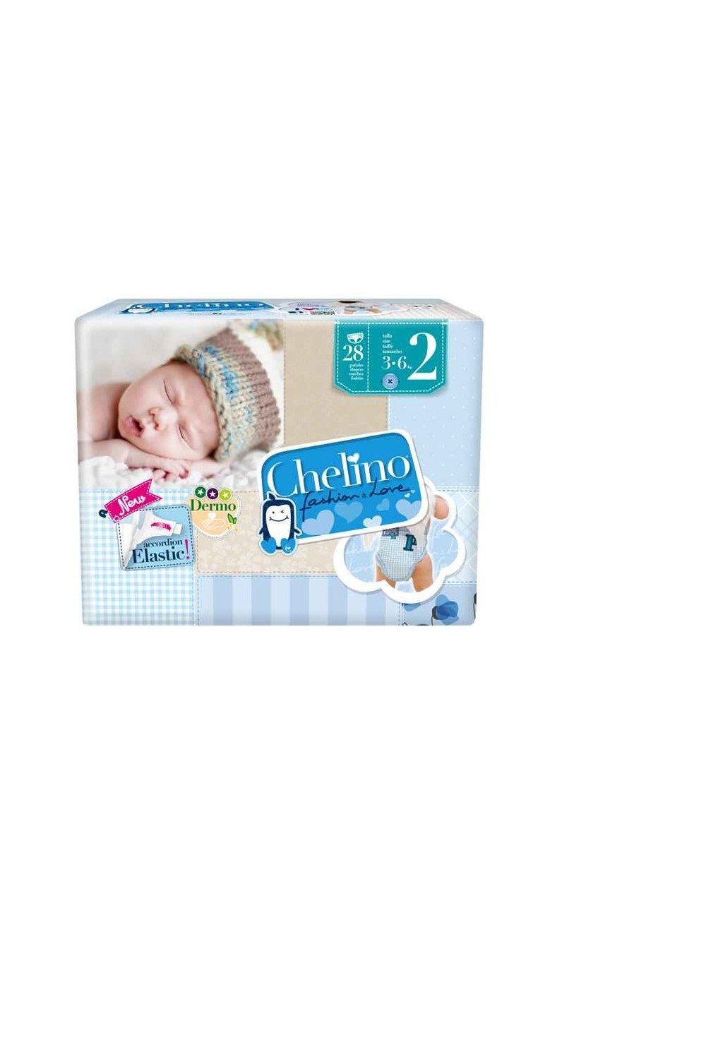 Chelino Fashion&Love Diaper T-2 28 Units