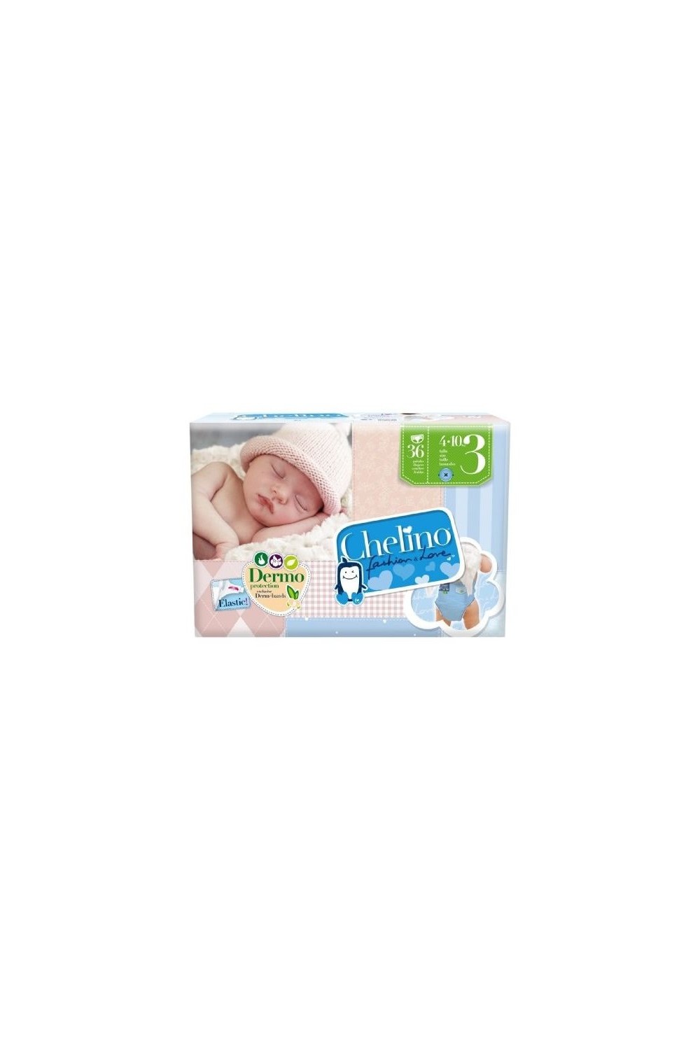 Chelino Fashion&Love Diaper T-3 36 Units