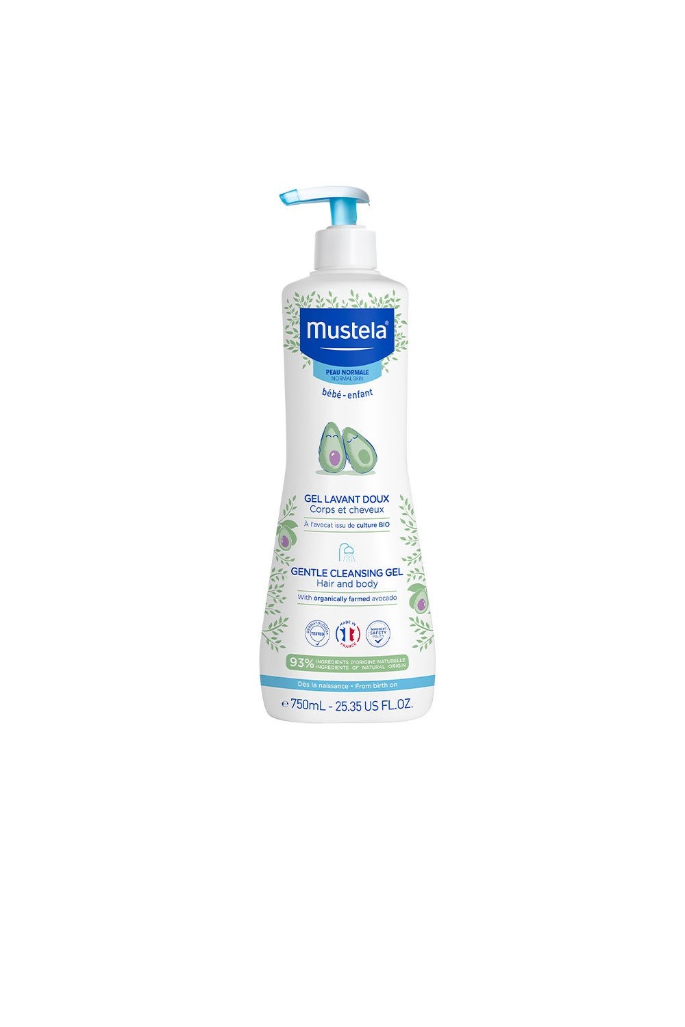 Mustela Gentle Cleansing Gel 750ml