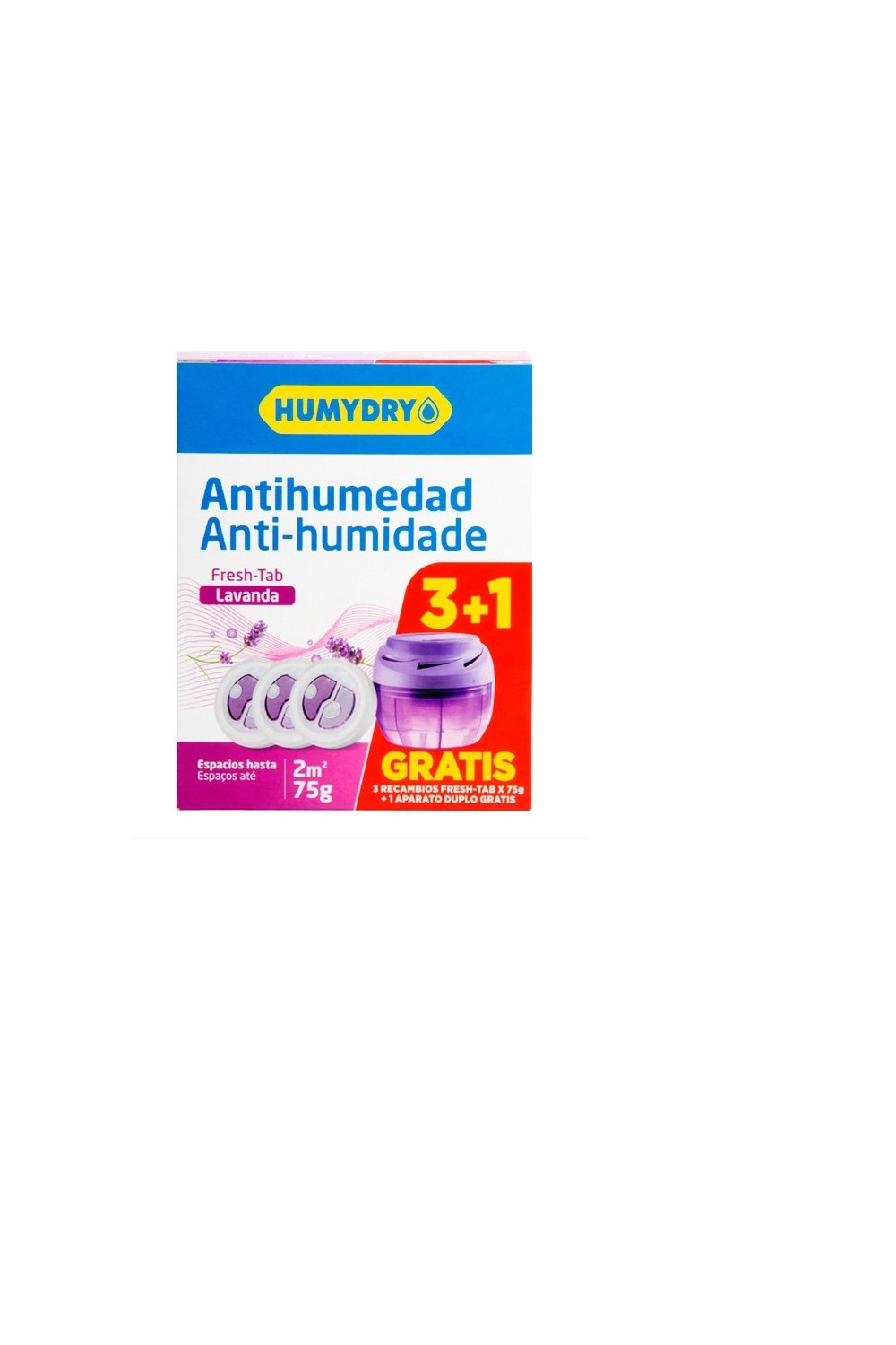 HUMYDRY - Anti Humidity + 3 Recharge