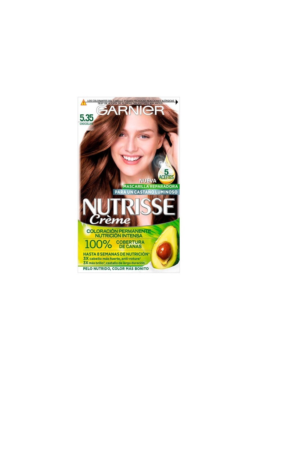 Garnier Nutrisse Crème Nourishing Color 5.35 Chocolate