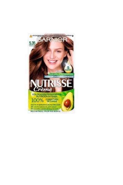 Garnier Nutrisse Crème Nourishing Color 5.35 Chocolate