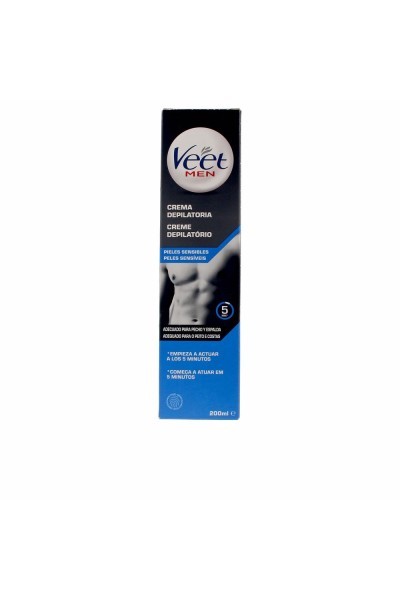 Veet For Men Sensitive Skin Depilatory Cream 200ml