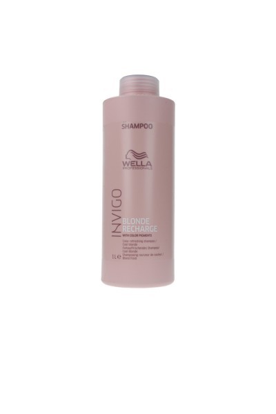 Wella Invigo Blonde Recharge Color Refreshing Shampoo 1000ml