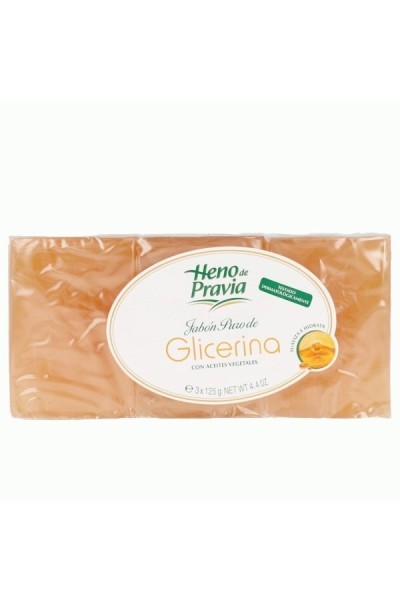 Heno De Pravia Glycerin Soap Set 3 Pieces