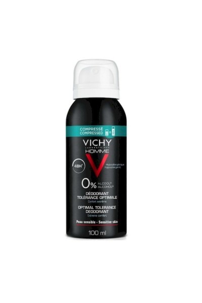 Vichy Homme Tolérance Optimale Format Compressé 100ml