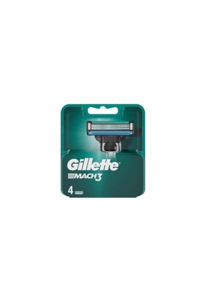 Gillette Mach3 Refill 4 Units
