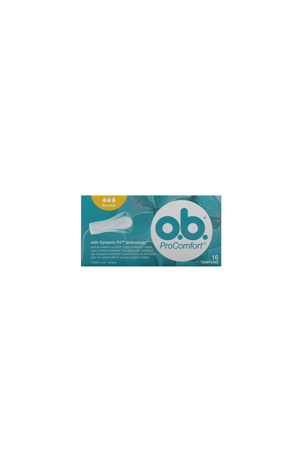 O.B. - O.B Pro Comfort Normal Tampons 16 Units