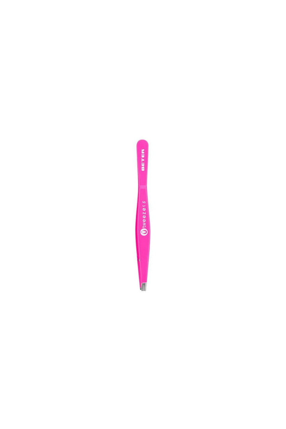 Beter Tweezers Magnetic Straight Tip Pink