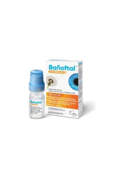 BAÑOFTAL - Bañoftal Eye Irritated Triple Action 10ml