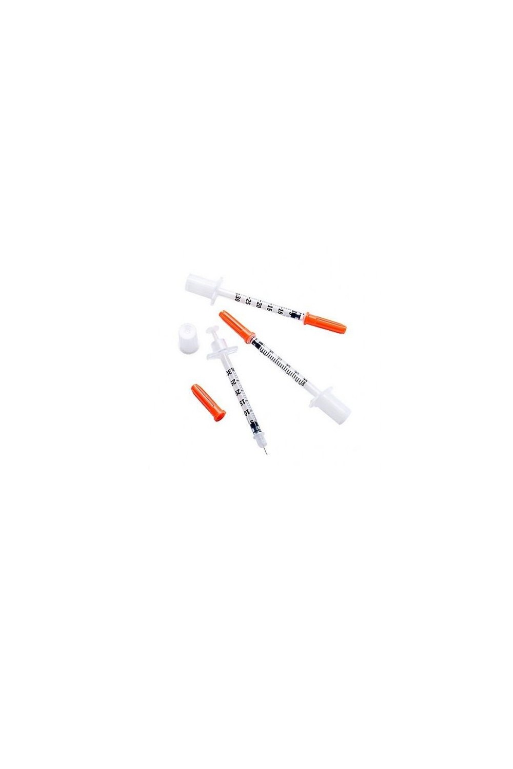 BD - Microfine Syringe 1/2U 8 X 0,3ml 10 Units