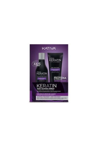 Kativa Keratin Post Smoothing Xpress Set 2 Pieces
