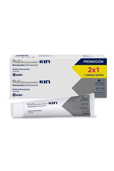 Kin Fkd Whitening Toothpaste 2x125ml