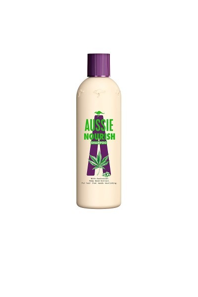 Aussie Hair Nourish Hemp Shampoo 300ml
