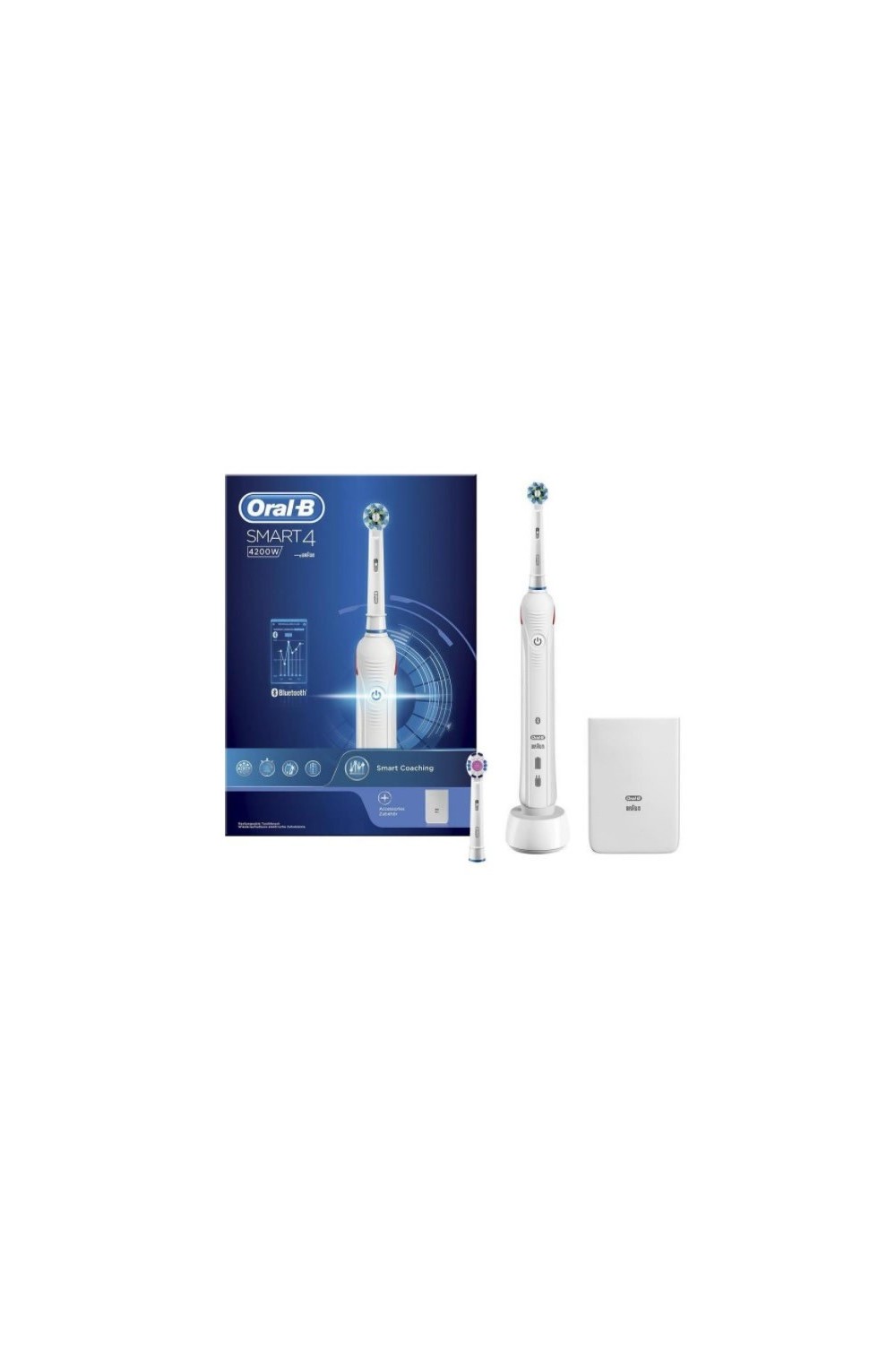 ORAL-B - Oral- B Smart 4 4200w White Electric Toothbrush