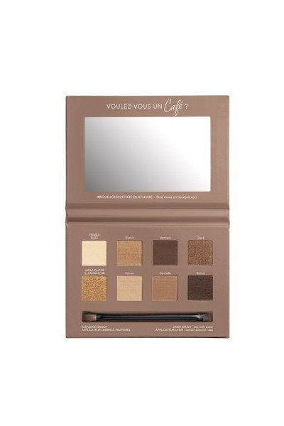 Bourjois Palette Yeux 4 En 1 Eyeshadow 02 Rue De Café Chocolat Nude Edition