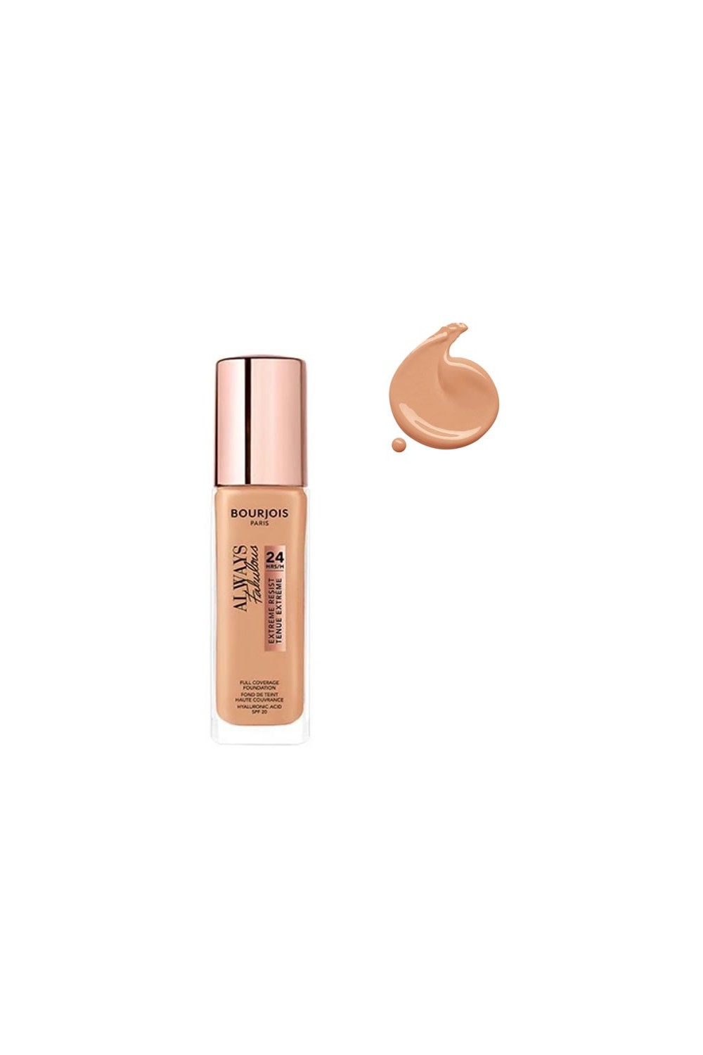 Bourjois Always Fabulous Foundation 24H Spf20 200 Pink Vanilla 30ml