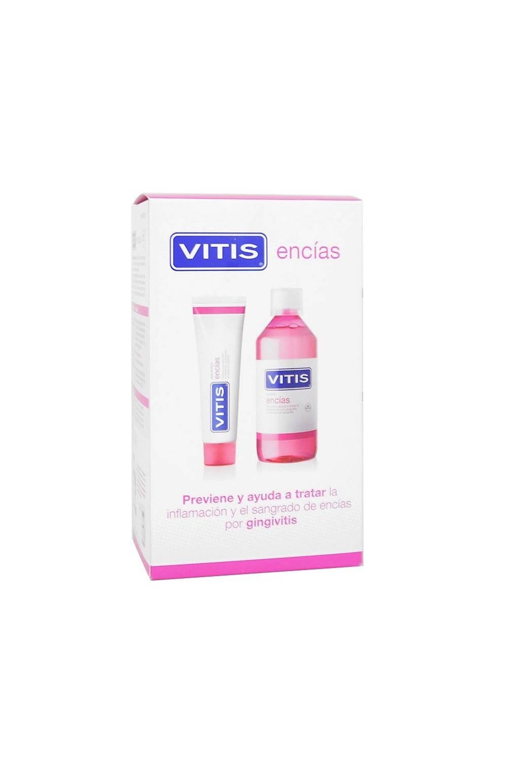 Vitis Pack Gums Paste 100ml + Mouthwash 500ml