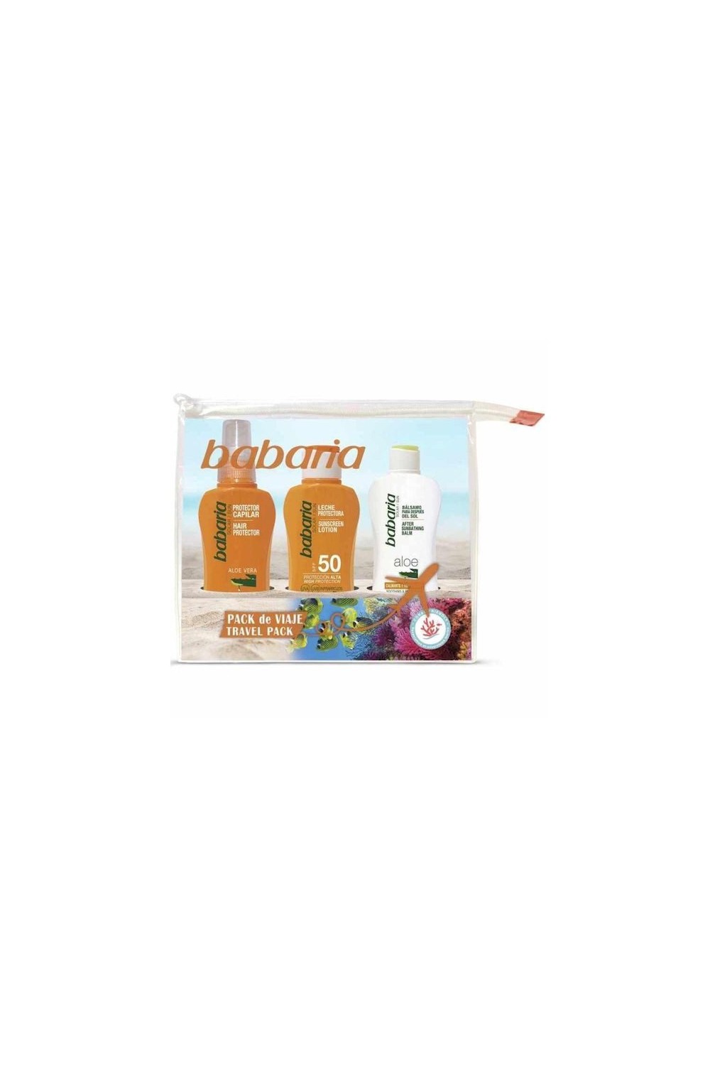 Babaria Sunscreen Lotion Spf50 100ml Set 3 Pieces