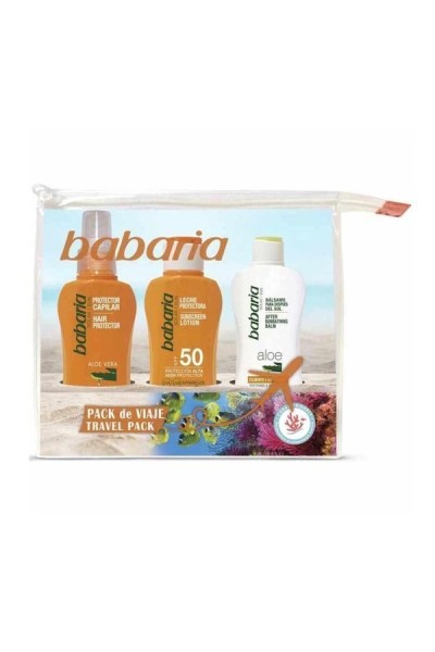 Babaria Sunscreen Lotion Spf50 100ml Set 3 Pieces