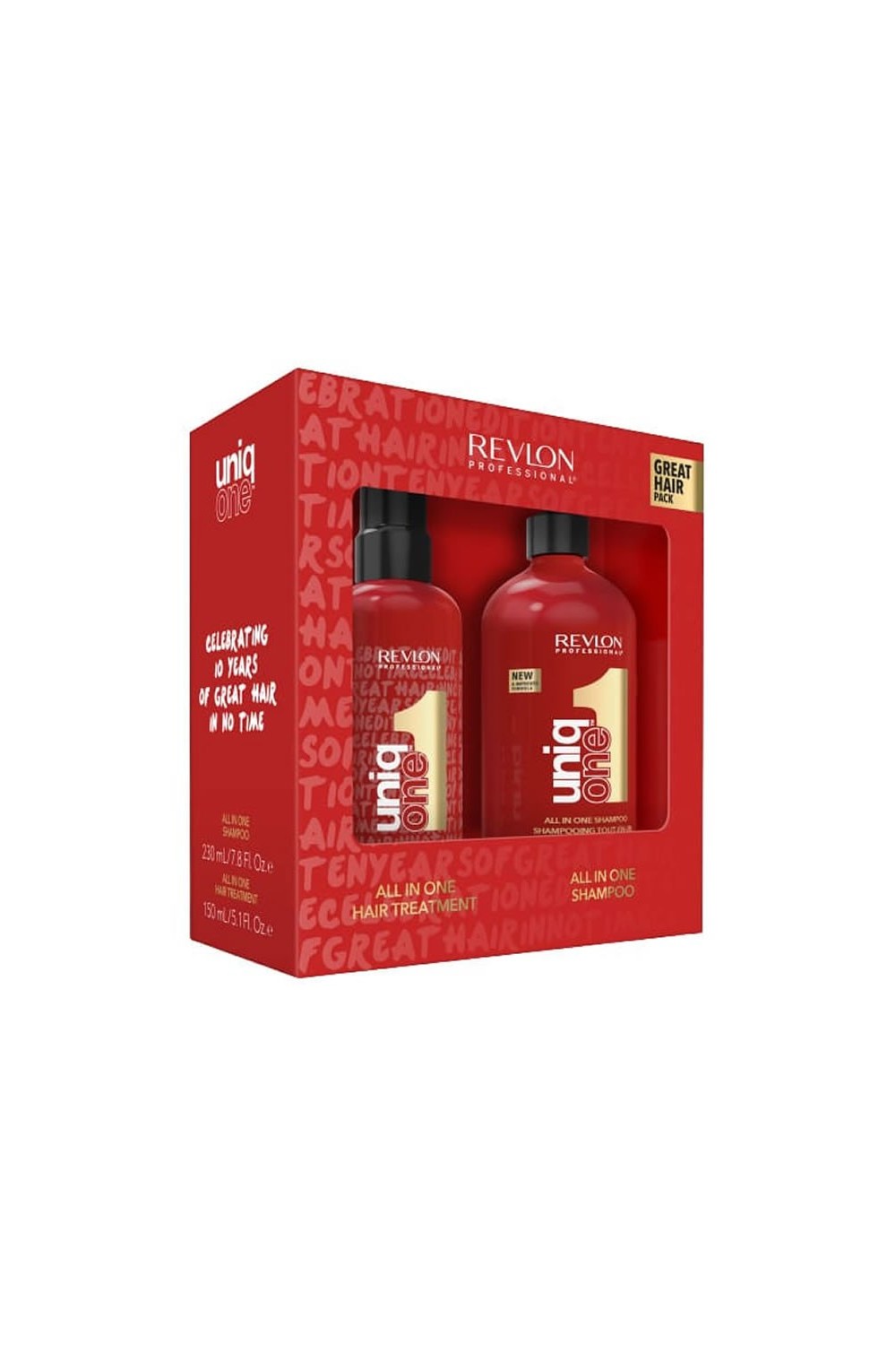 Revlon Uniq One Shampoo 230ml Set 2 Pieces