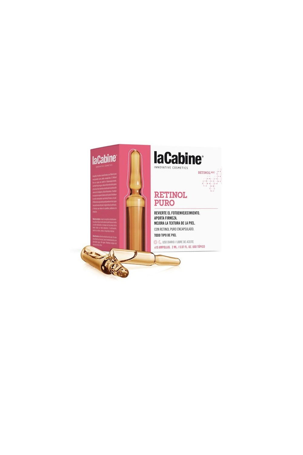 La Cabine Ampoules Retinol Pure 10x2ml