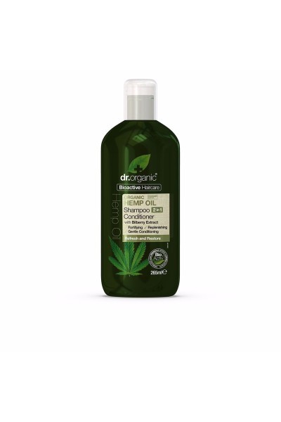 Dr. Organic Hemp Oil 2 In 1 Shampoo & Conditioner 265ml