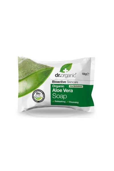 Dr. Organic Aloe Vera Soap 100g