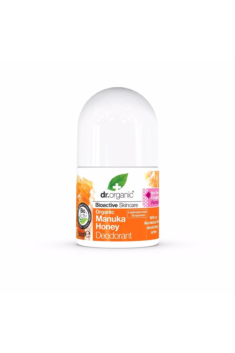 Dr. Organic Manuka Honey Deodorant 50ml