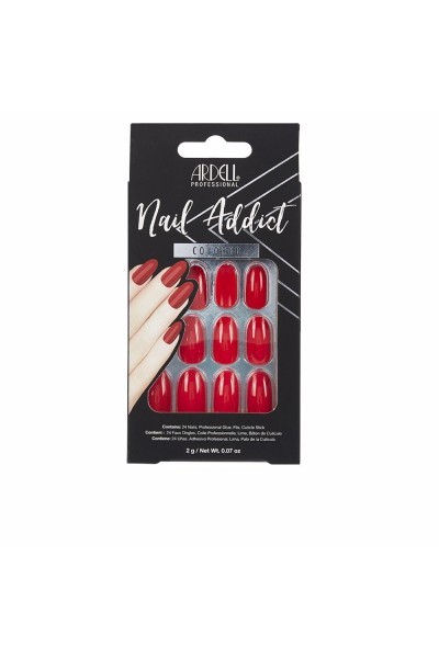 Ardell Nail Addict Cherry Red False Nails